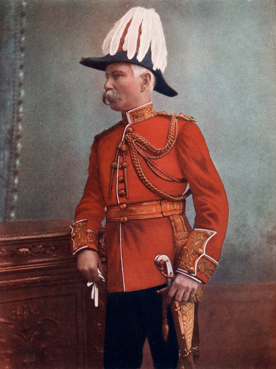 Generálmajor GH Marshall, velící královského dělostřelectva, South Africa Field Force, 1902. od C Knight
