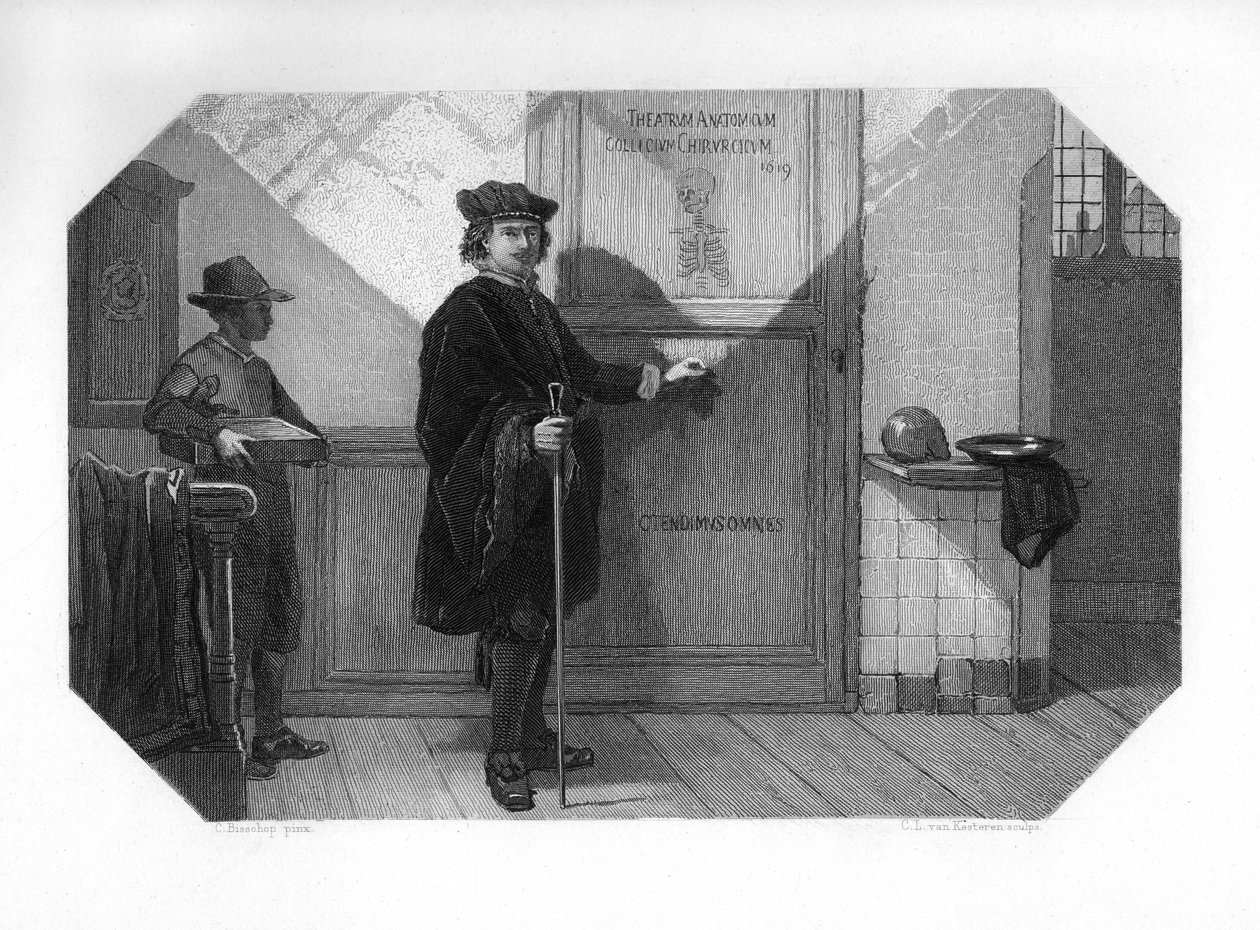 Rembrandt Harmenszoon van Rijn, holandský malíř 17. století, kolem roku 1870. od Domenico del Barbiere
