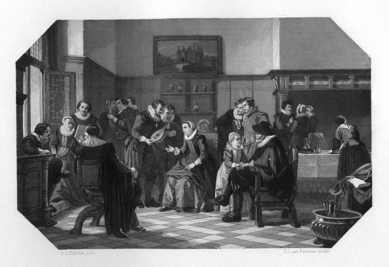 Muiden Circle, Nizozemsko, 17. století c1870. od Domenico del Barbiere