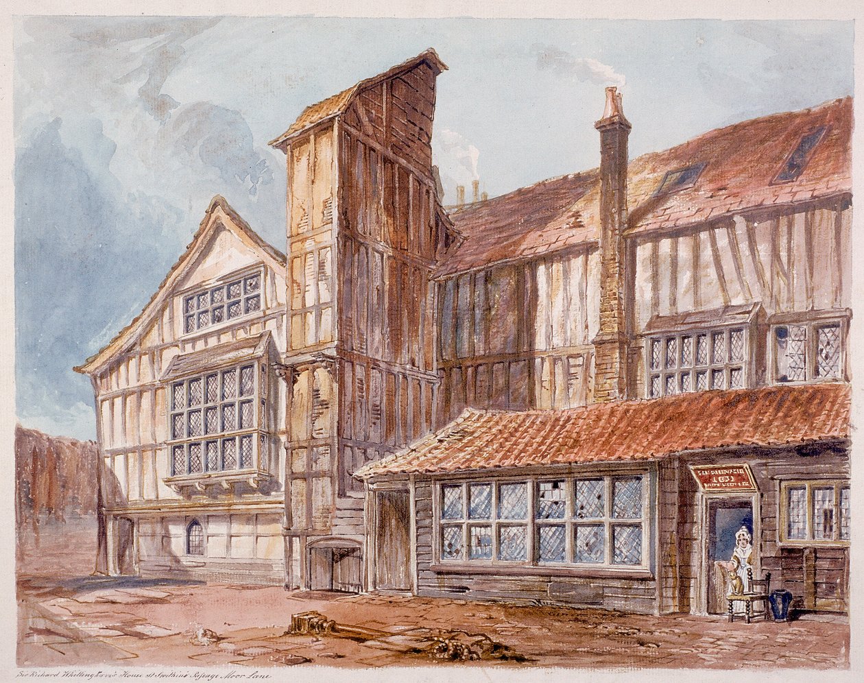 Milton Street, Londýn, c1804 od C Matthews