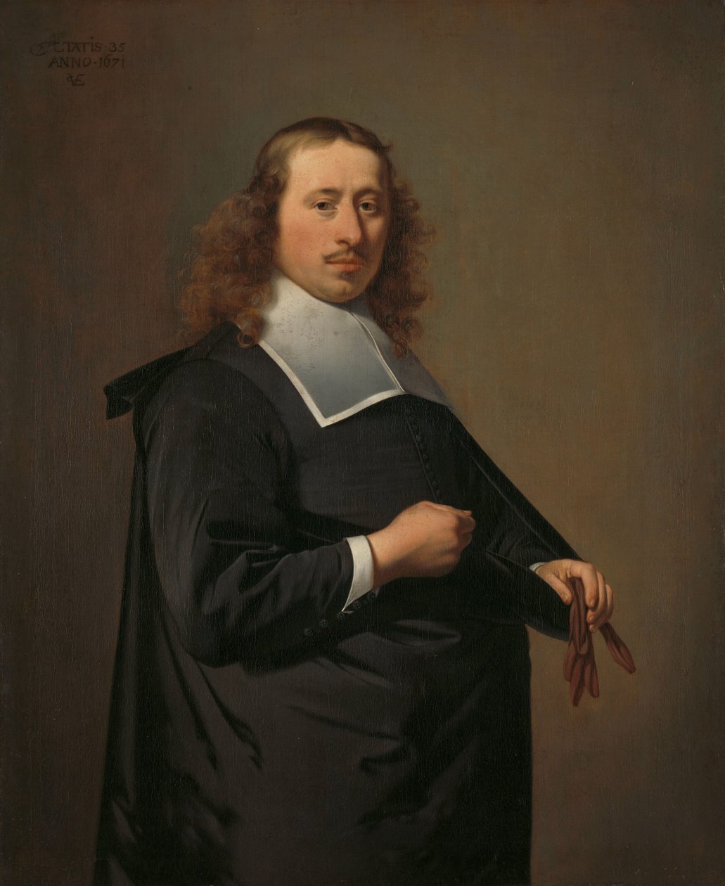 Willem Jacobsz Baert (1636-84), purkmistr Alkmaaru a Amsterdamu od Cesar Boetius van Everdingen