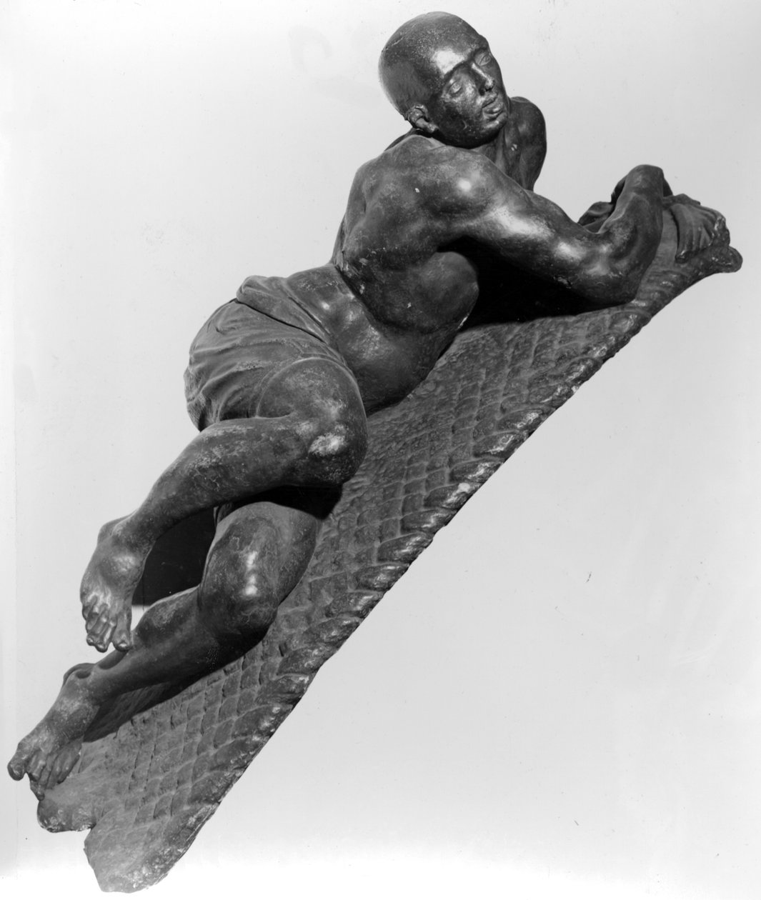 Melancholia, cca 1670-1700 (tesaný kámen) od Caius Gabriel Cibber