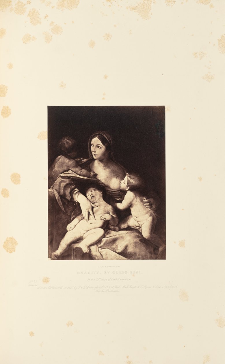 Charita, autor: Guido Reni od Caldesi and Montecchi