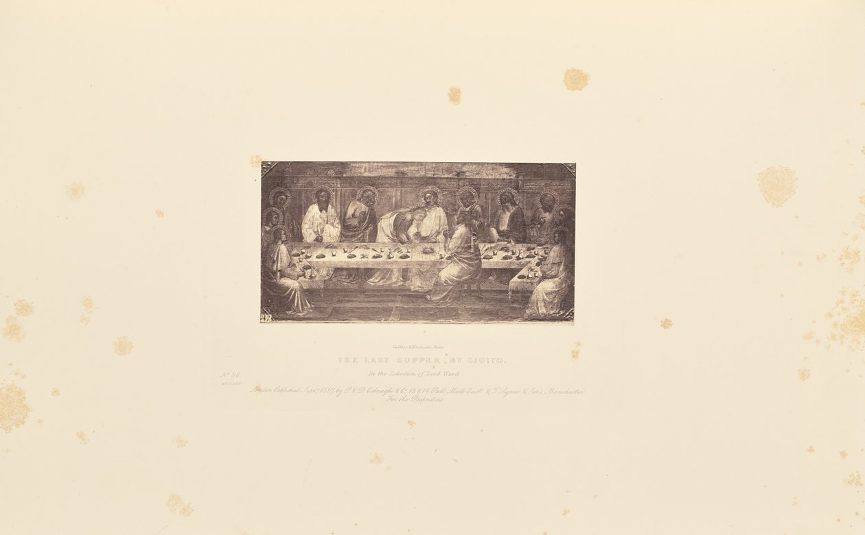 Poslední večeře, Giotto od Caldesi and Montecchi