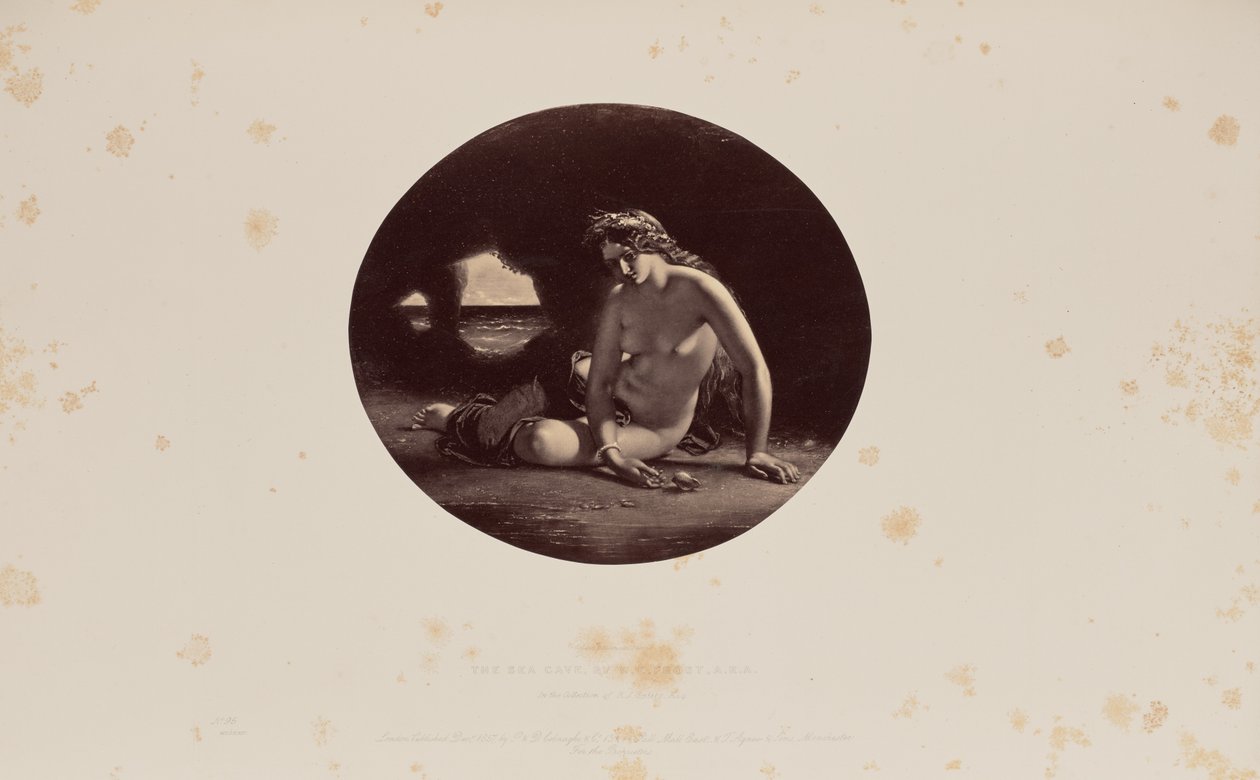 Mořská jeskyně, autor: W.E. Frost, A.R.A. od Caldesi and Montecchi