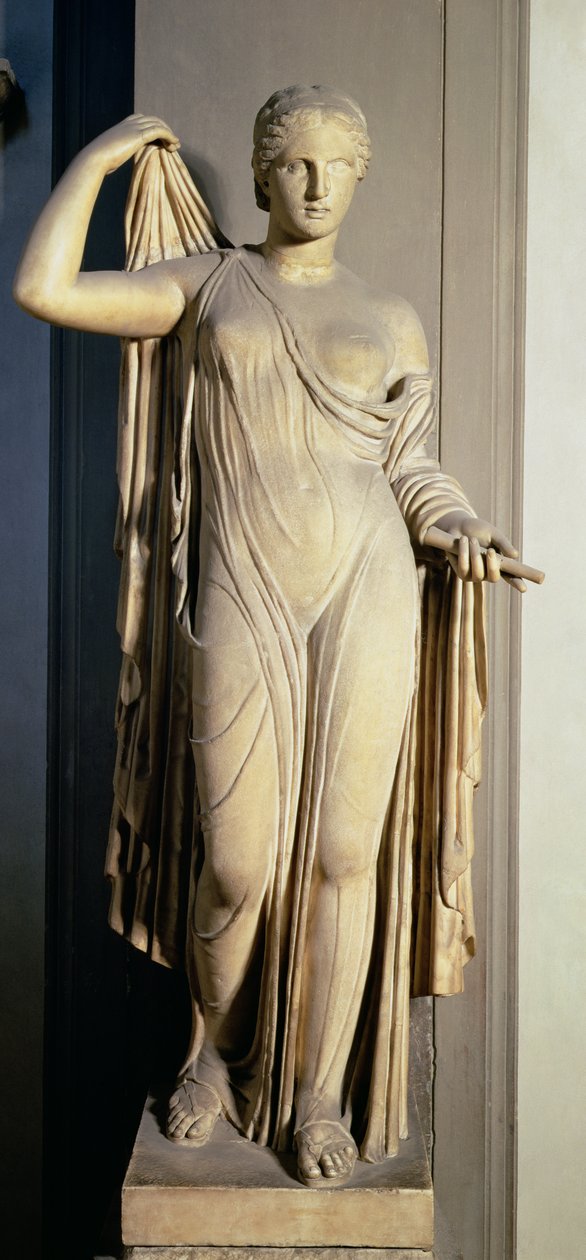 Venus Genitrix, římská kopie řeckého originálu (mramor) od Callimachus