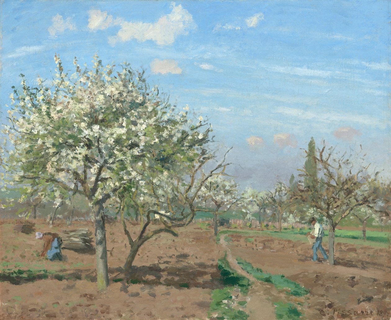 Sad od Camille Jacob Pissarro
