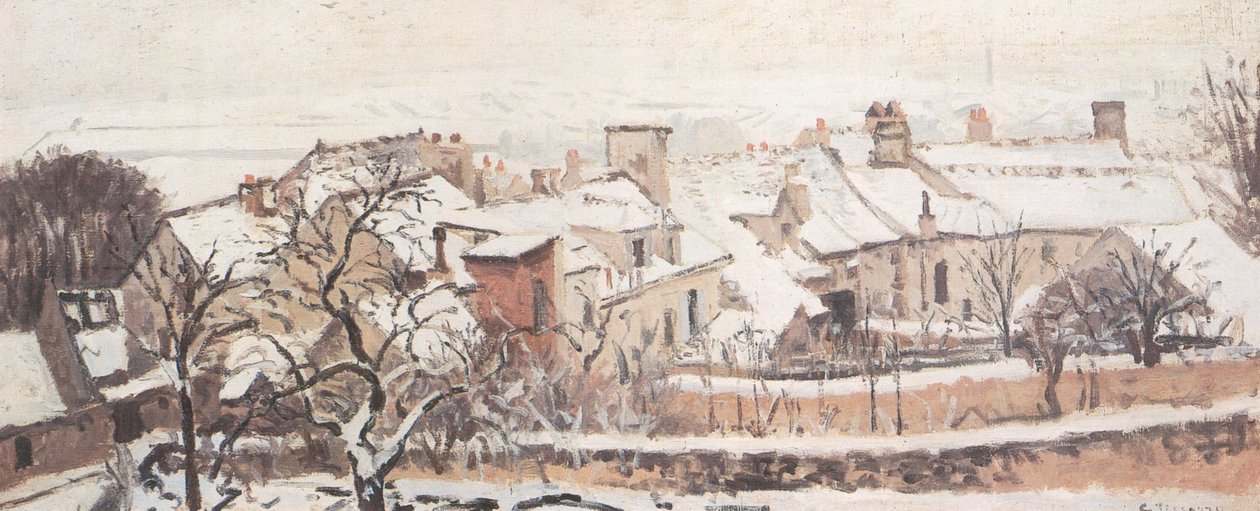 L´Hiver od Camille Jacob Pissarro