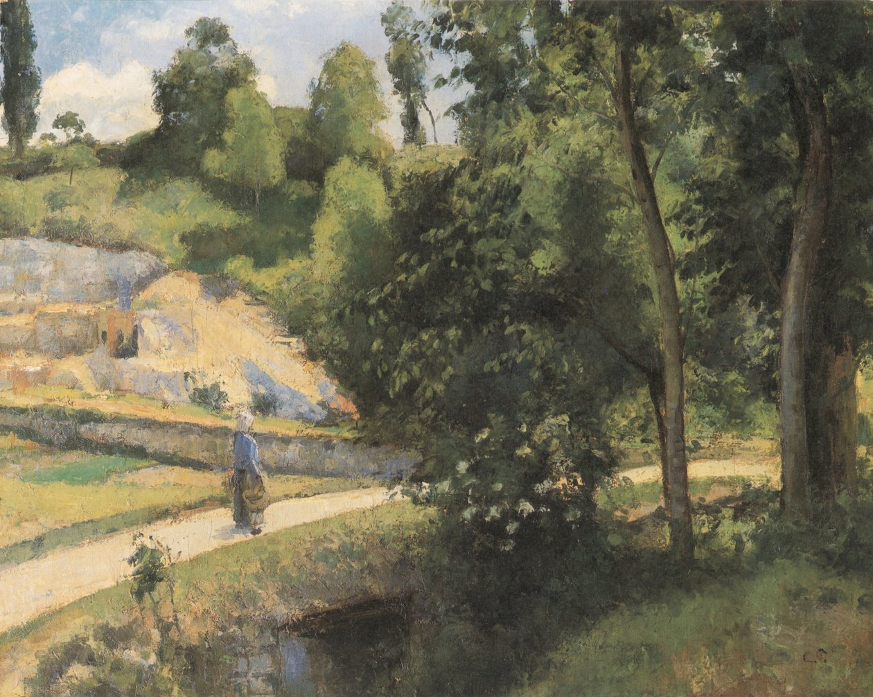 La Carrière, Pontoise od Camille Jacob Pissarro