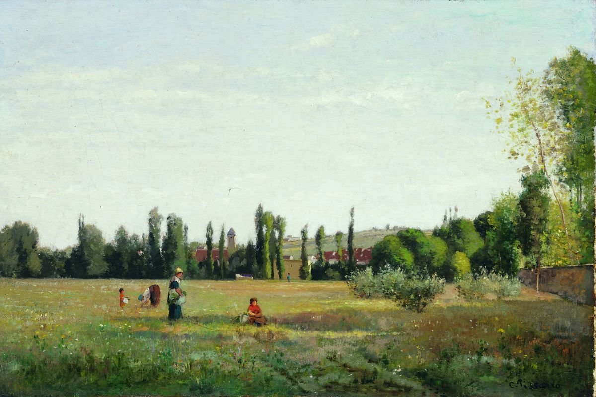 La Varenne Saint Hilaire od Camille Jacob Pissarro