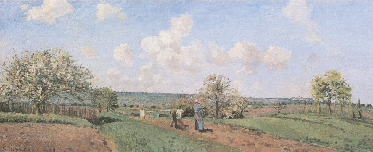 Jaro od Camille Jacob Pissarro