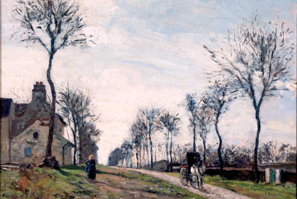 Cesta do Marly od Camille Jacob Pissarro