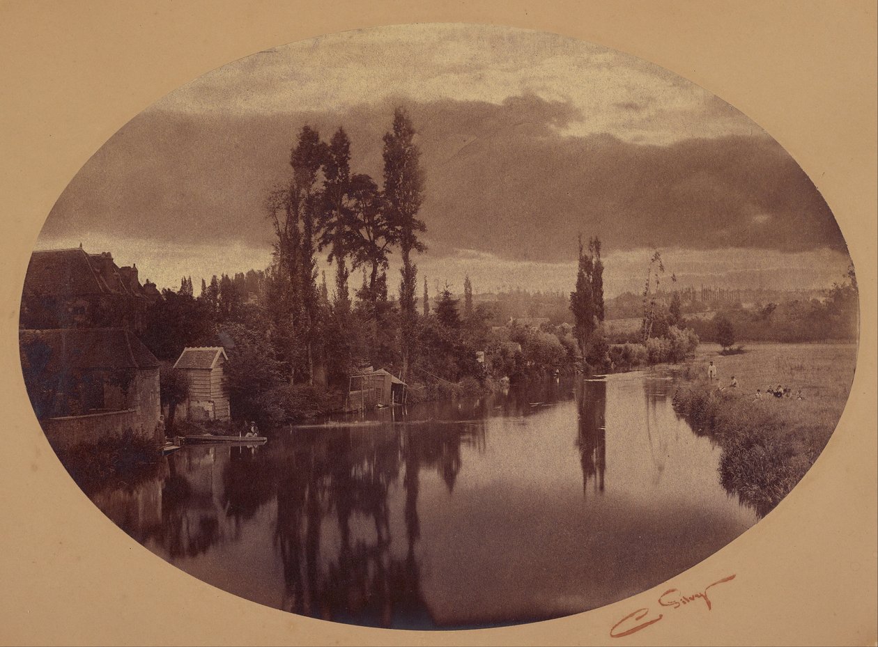 River Scene od Camille Silvy