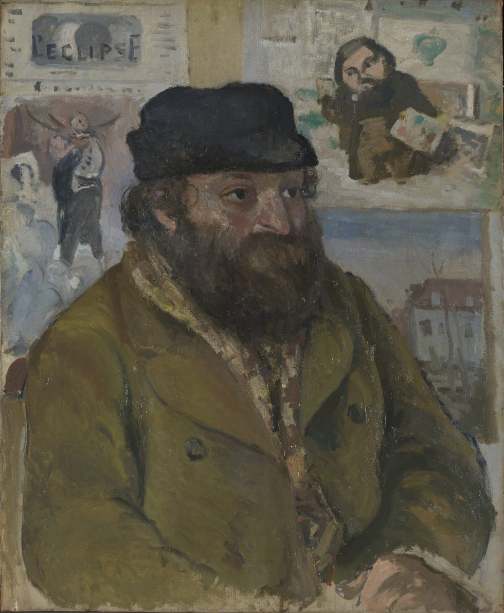 Portrét Paula Cézanna od Camille Jacob Pissarro
