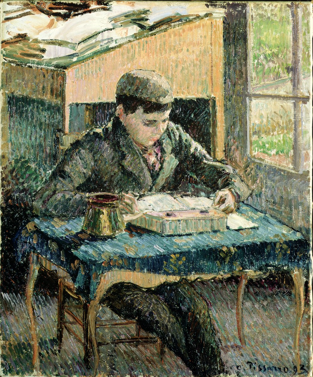 Umělcův syn, 1893 od Camille Jacob Pissarro