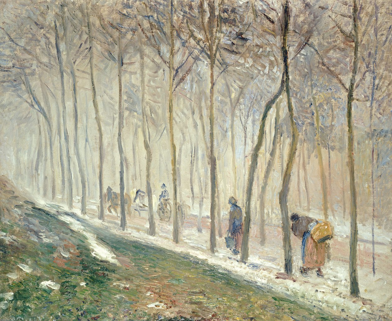 Cesta Lesem od Camille Jacob Pissarro