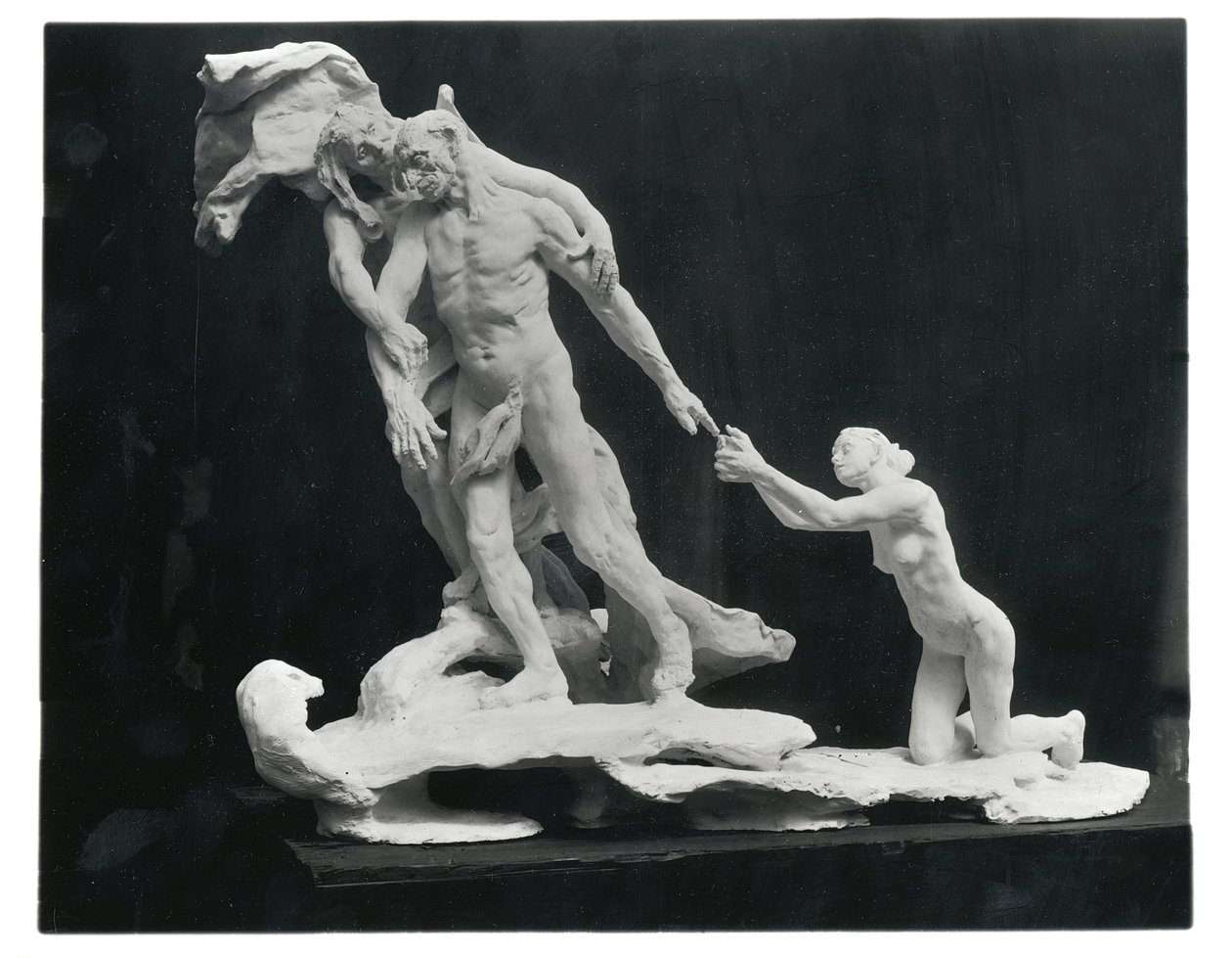 Stáří (omítka) od Camille Claudel