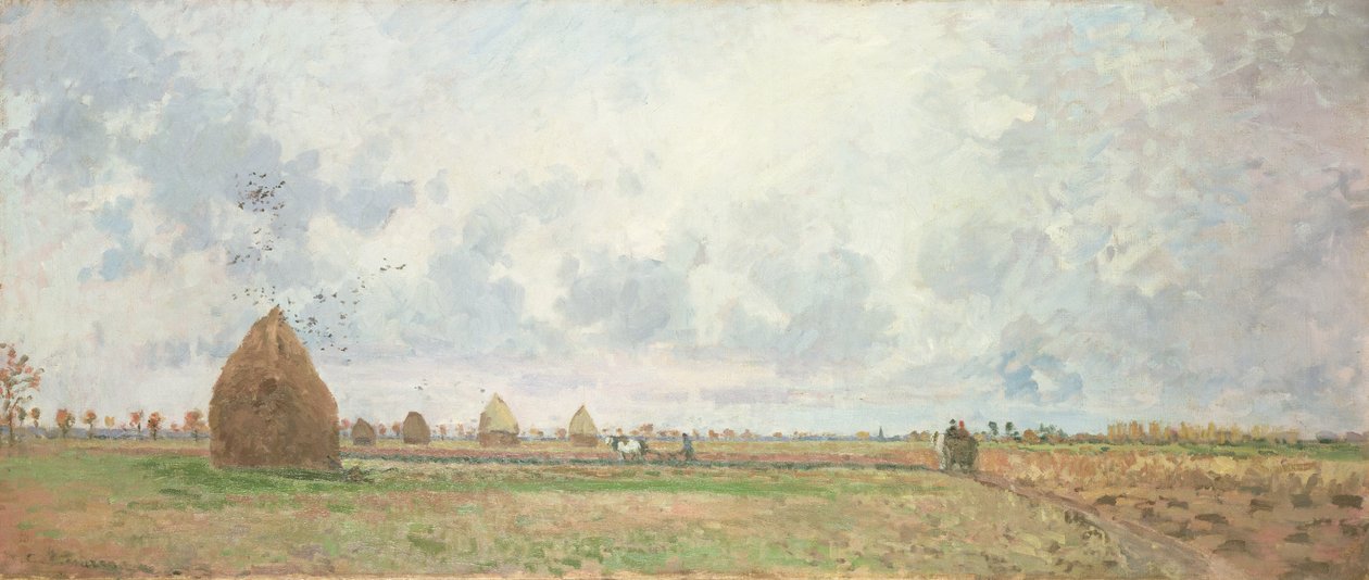 Čtyři roční období, podzim, 1872 od Camille Jacob Pissarro