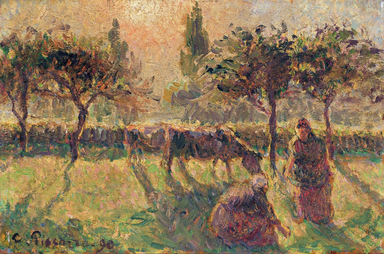 V polích, 1890 od Camille Jacob Pissarro