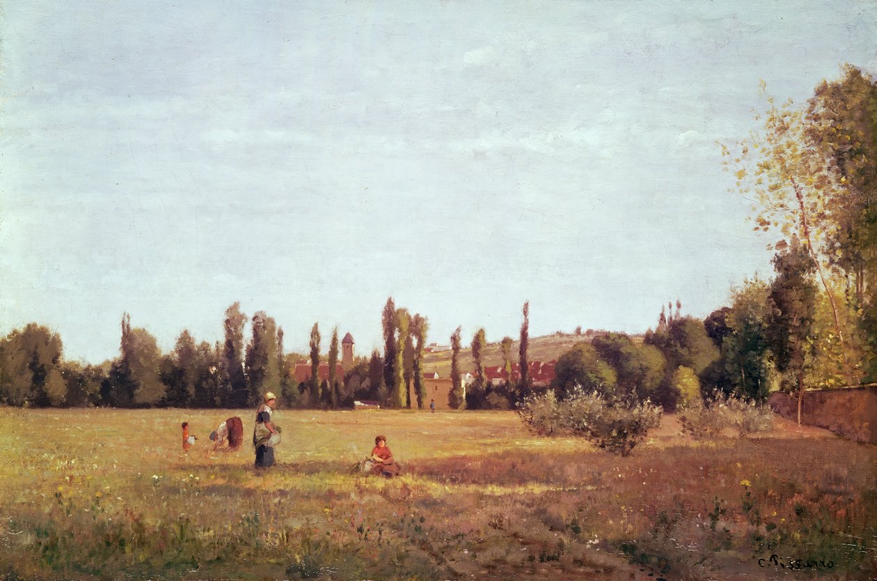 La Varenne de St. Hilaire, 1863 od Camille Jacob Pissarro