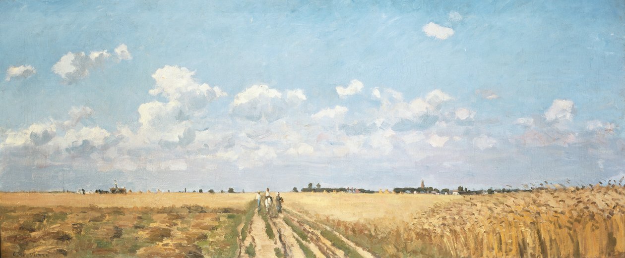 Léto, 1872 od Camille Jacob Pissarro