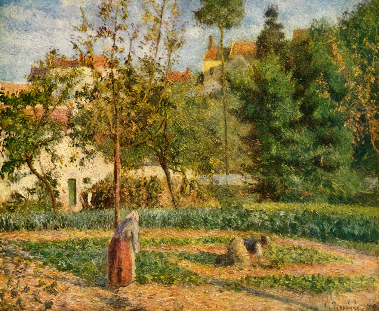 Orchard, 1879, 1939. od Camille Jacob Pissarro