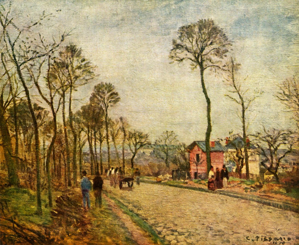 Cesta, 1870, 1939. od Camille Jacob Pissarro