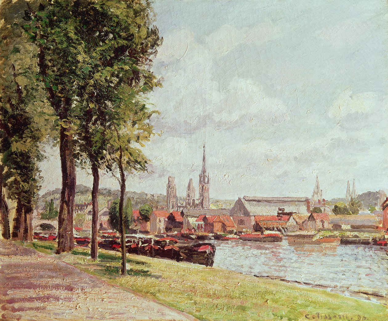 Neznámý obrázek od Camille Jacob Pissarro