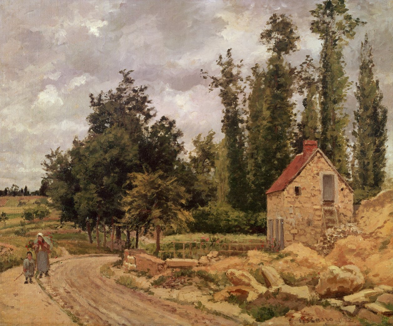 Neznámý obrázek od Camille Jacob Pissarro