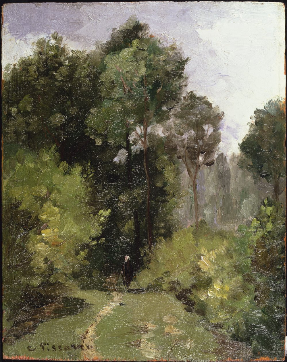 Pod stromy, 1864 od Camille Jacob Pissarro