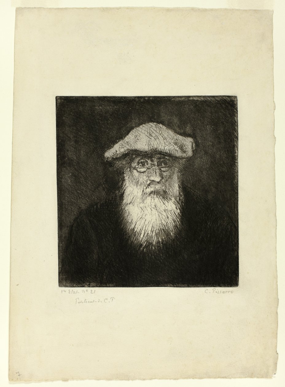 Camille Pissarro, Autoportrét od Camille Pissarro