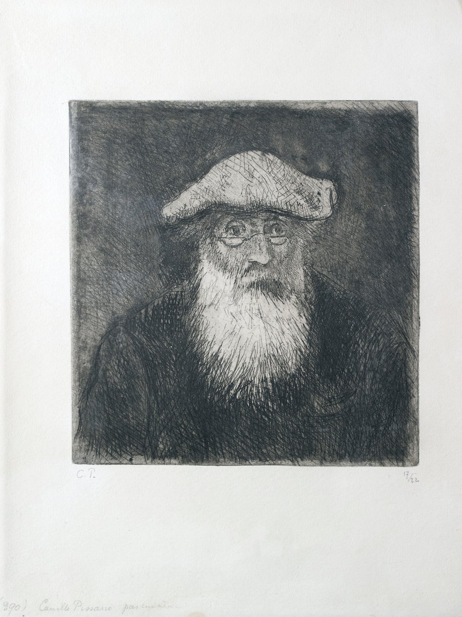 Camille Pissarro, sám, c1890 od Camille Pissarro