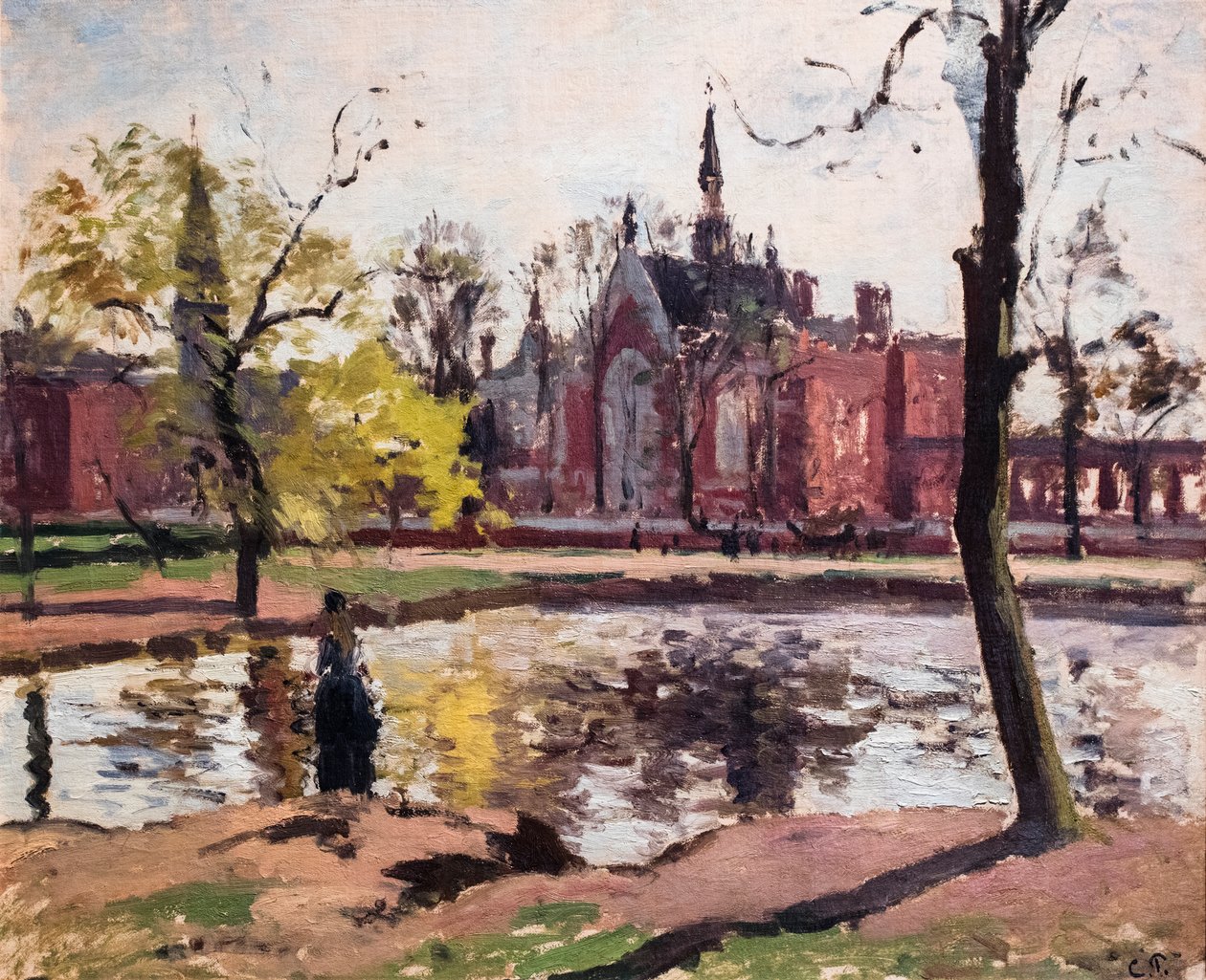 Dulwich College od Camille Pissarro