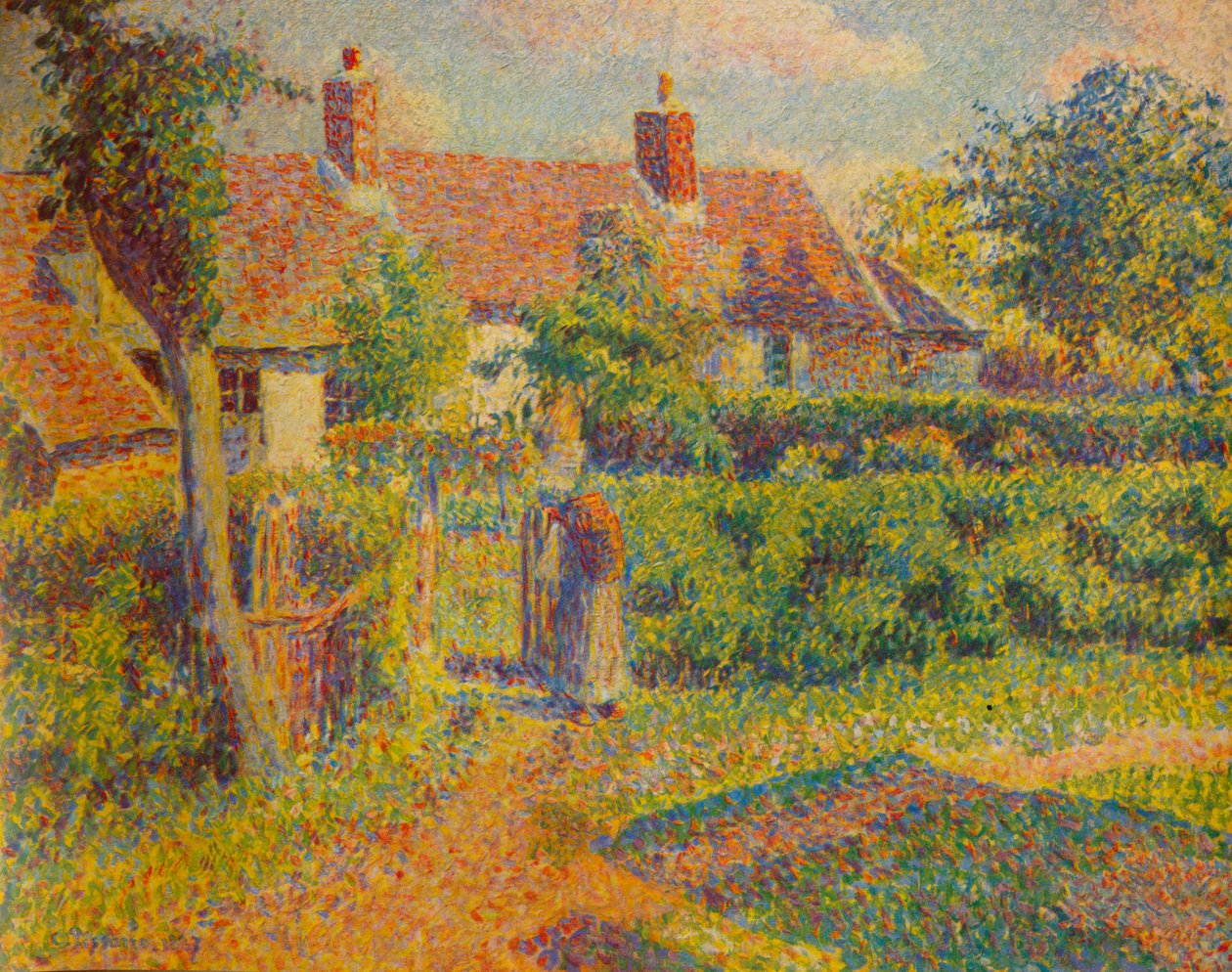 La Chaumiere, 1887 1935 od Camille Jacob Pissarro