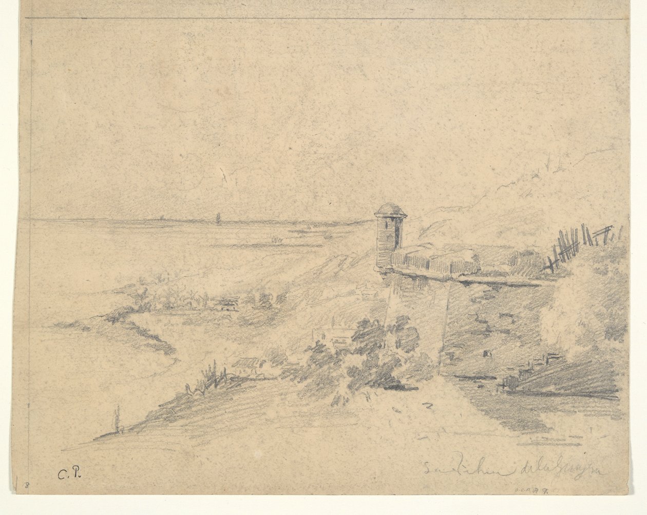 Tehin z Guayry od Camille Pissarro