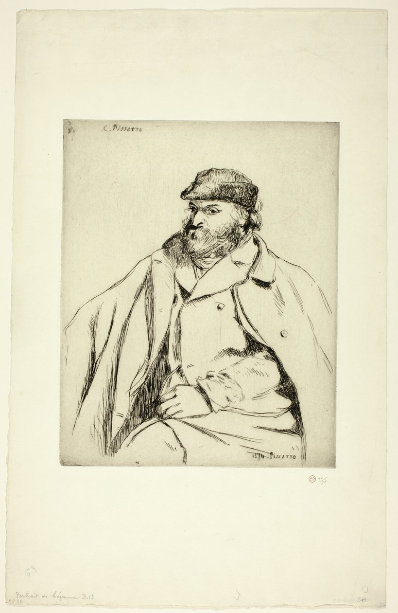 Paul Cézanne od Camille Pissarro