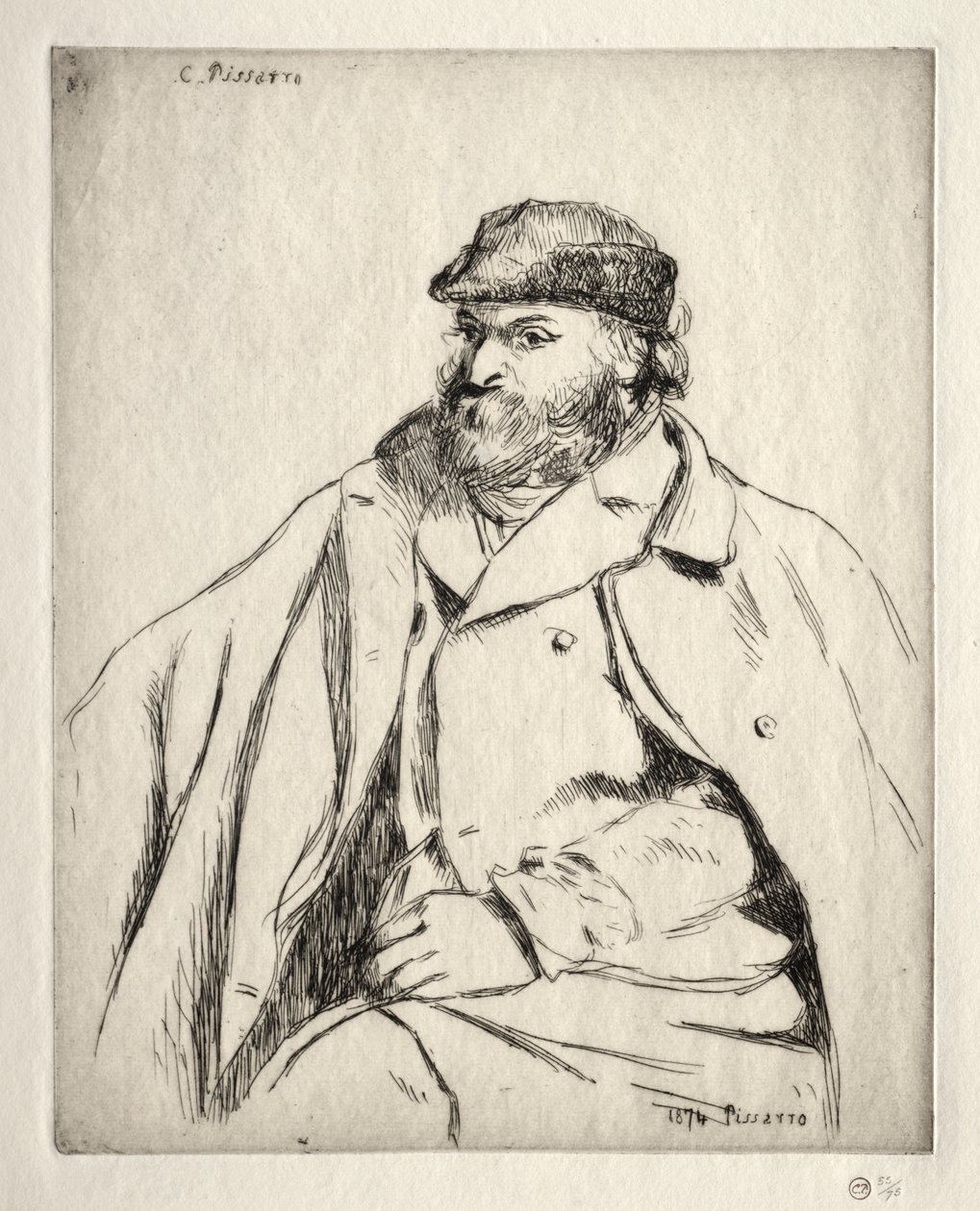 Paul Cézanne od Camille Pissarro