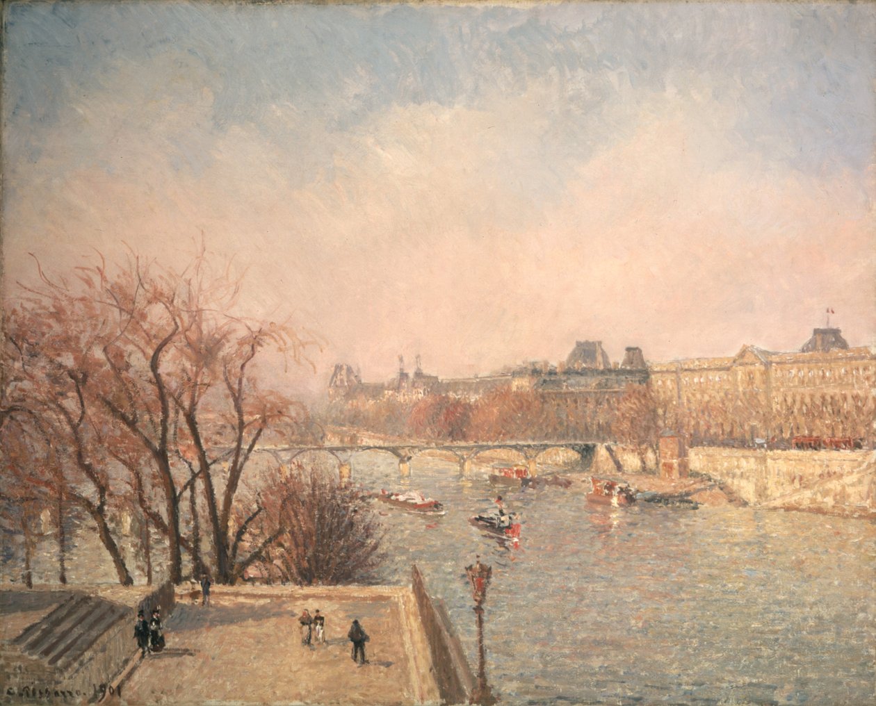 Louvre: Ráno od Camille Pissarro