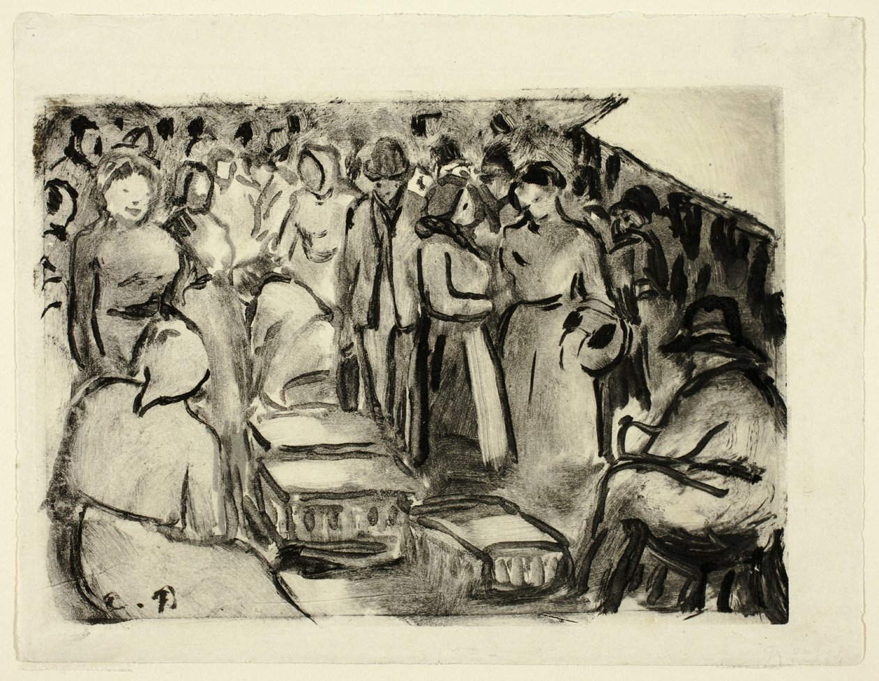 Trh od Camille Pissarro
