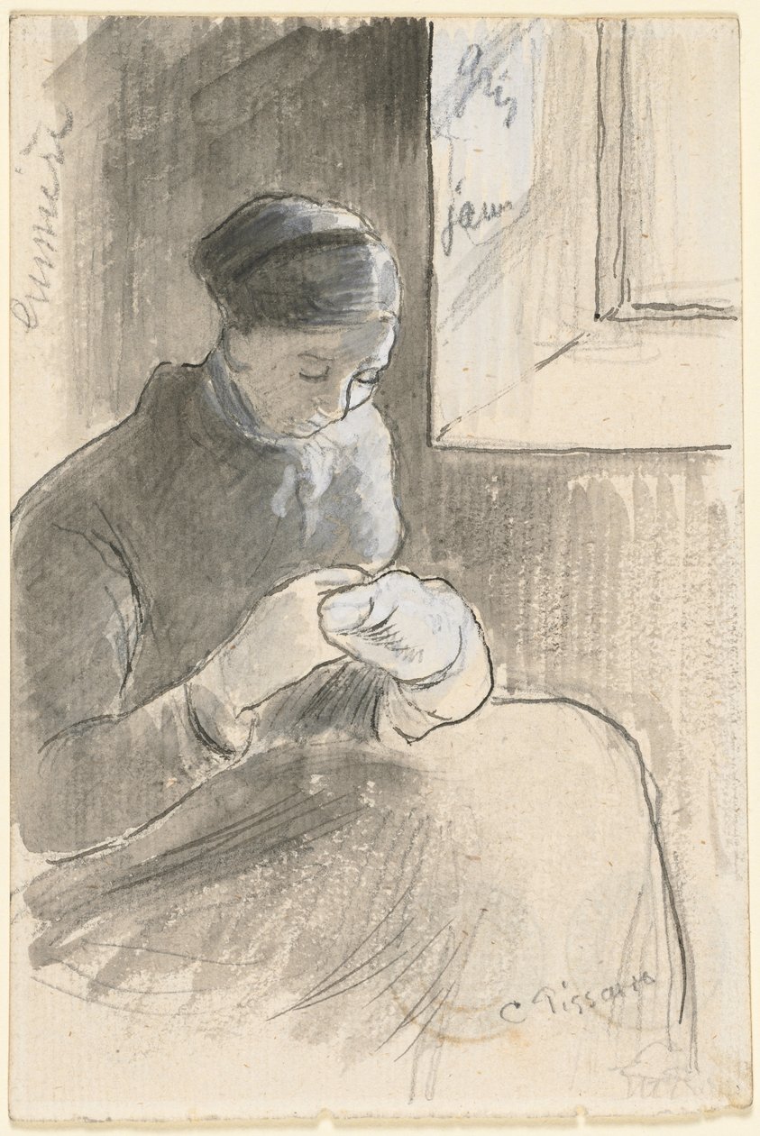 Mender od Camille Pissarro