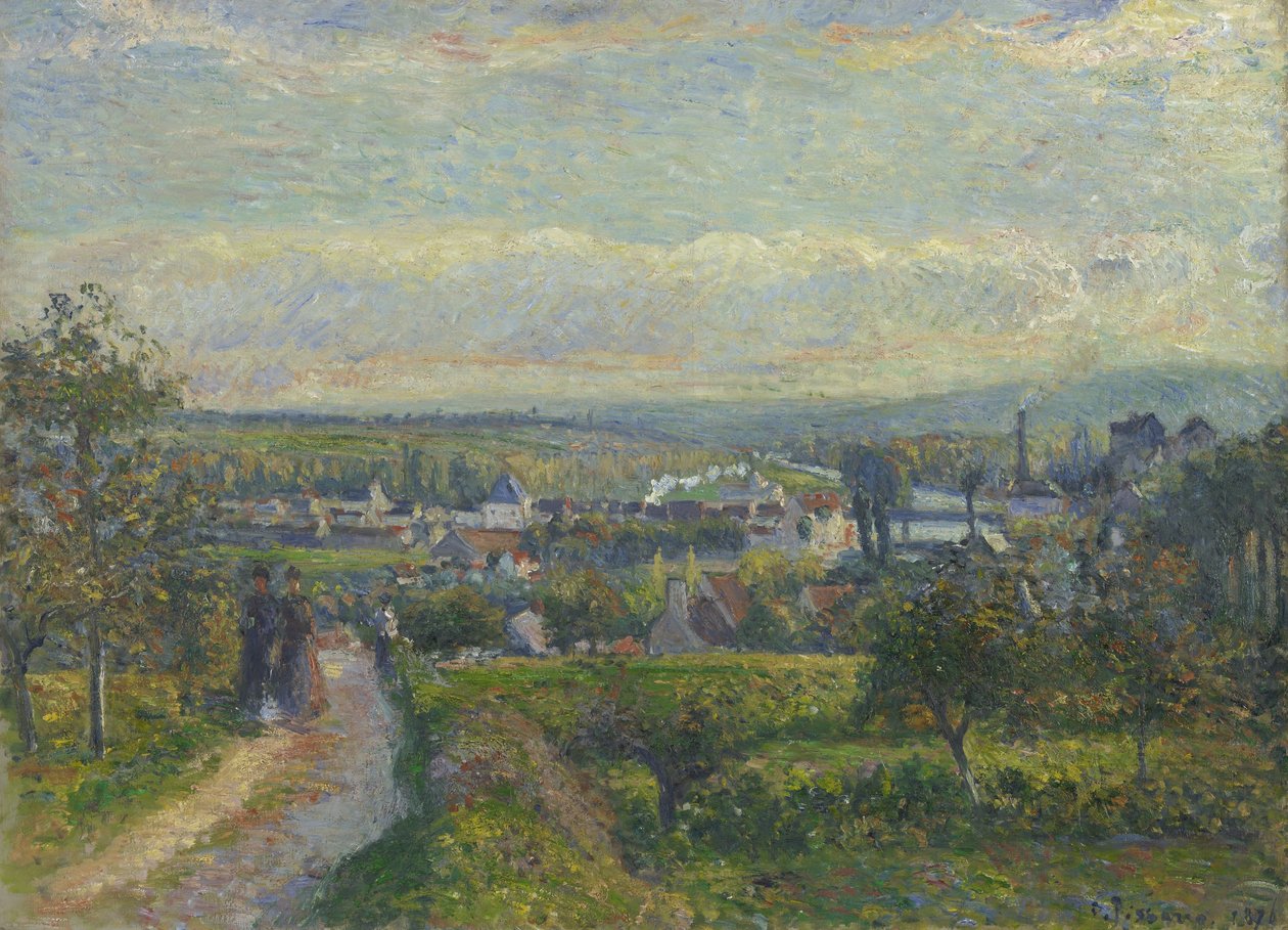 Pohled na Saint-Ouen-L