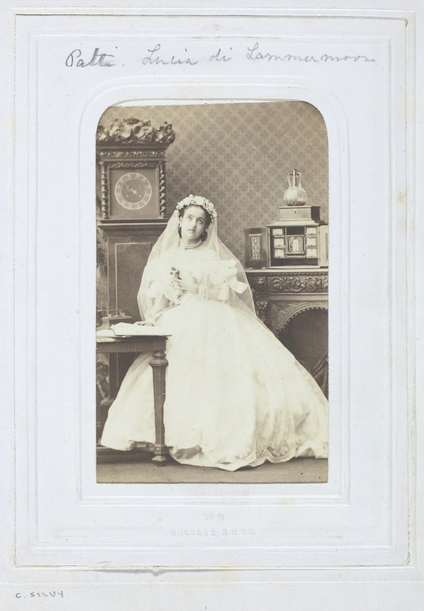 Adelina Patti, 1860-69. od Camille Silvy