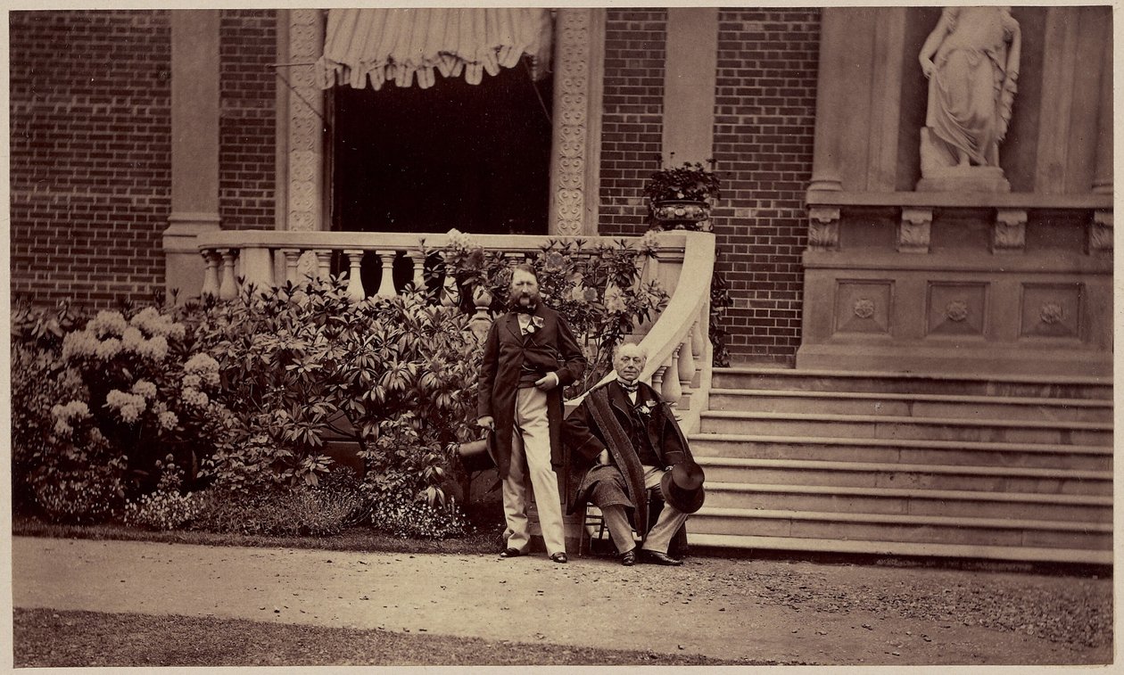 Jeho královská Výsost princ Auguste de Saxe Cobourg Gotha od Camille Silvy