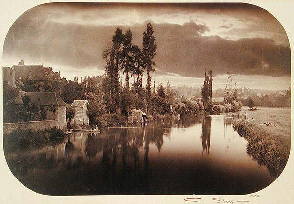 Říční scéna od Camille Silvy