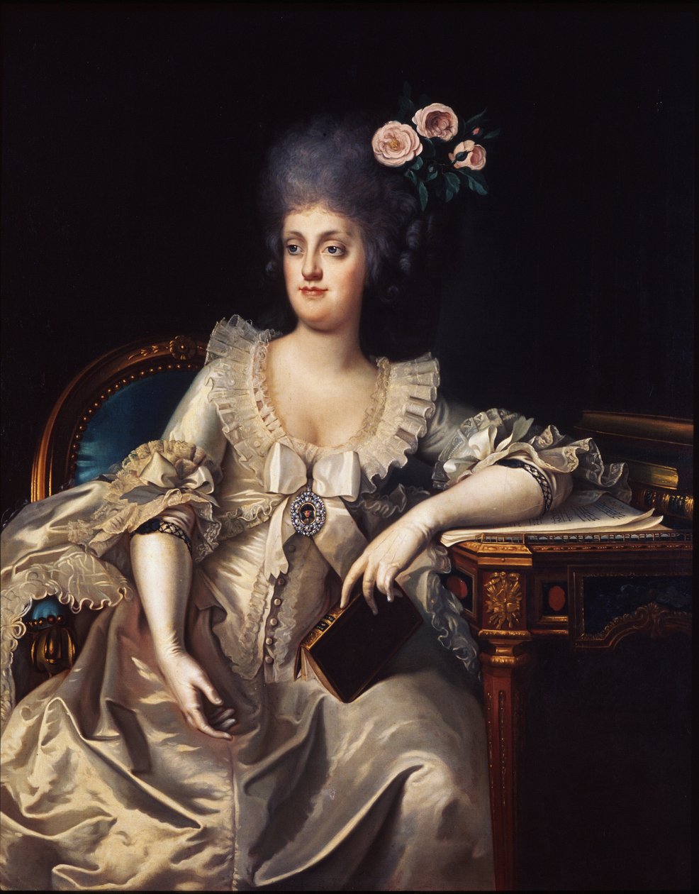 Portrét Marie Karolíny z Rakouska od Camillo Landini