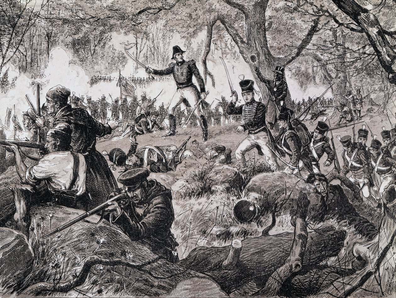Bitva u Chateauguaye, 26. října 1813, 1880 od Canadian School