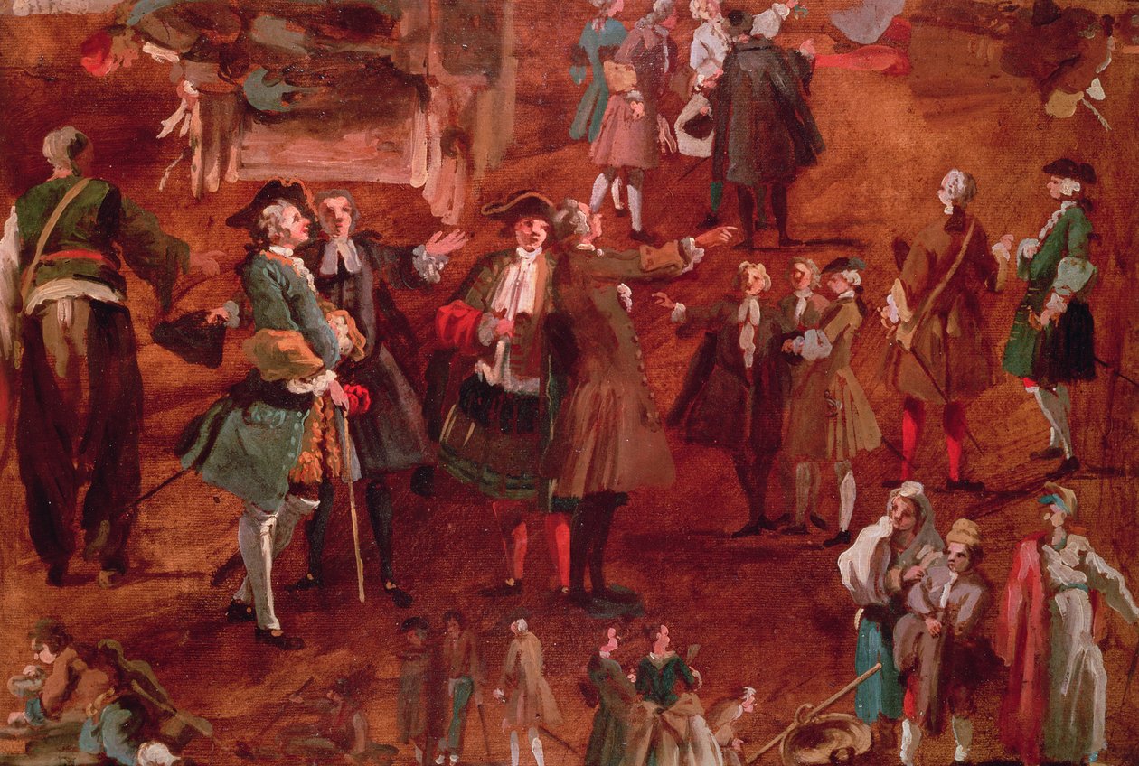 Figurové studie od Giovanni Antonio Canal