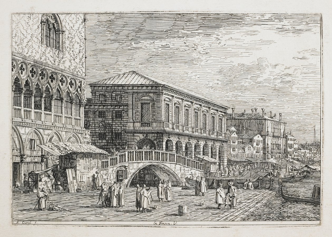 Le Preson. V., 1740-1745 od Giovanni Antonio Canal