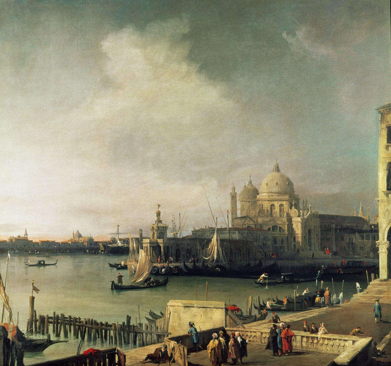 Pohled na Benátky od Giovanni Antonio Canal