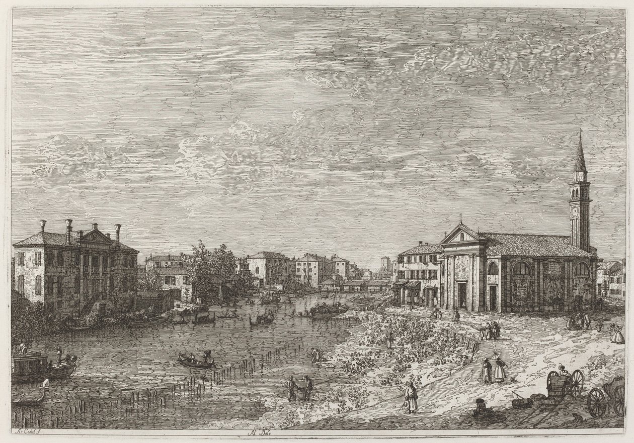 Al Dolo, c. 17351746. od Canaletto